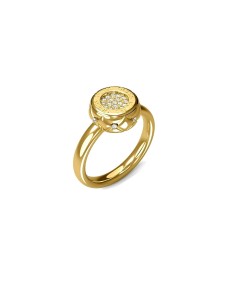 Ladies' Ring Guess JUBR04597JWYG54 Golden 14