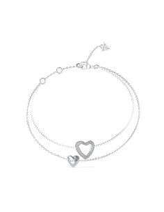 Ladies' Bracelet Guess JUBB05027JWRHS Silver