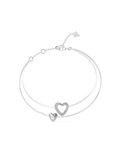 Ladies' Bracelet Guess JUBB05027JWRHS Silver