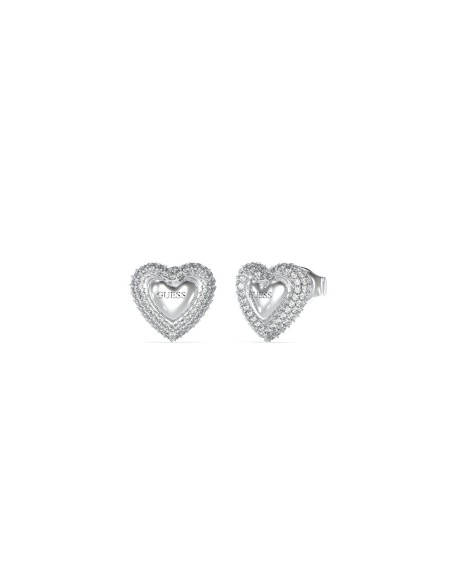 Ladies' Earrings Guess JUBE05020JWRHT-U Silver