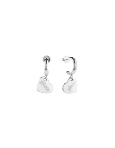 Ladies' Earrings Guess JUBE05151JWRHWHT-U Silver