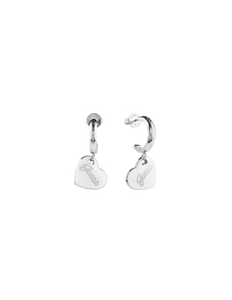 Ladies' Earrings Guess JUBE05151JWRHWHT-U Silver