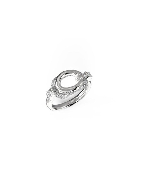 Ladies' Ring Guess JUBR04513JWRH56 Silver 16