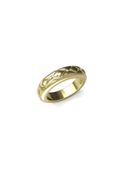 Ladies' Ring Guess JUBR04591JWYG52 Golden 12