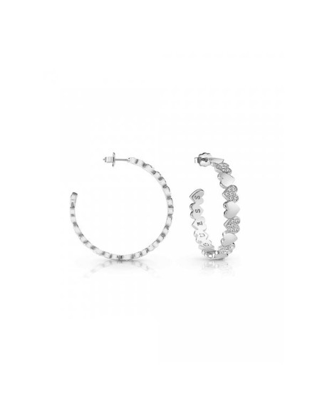 Ladies' Earrings Guess UBE85046 Silver