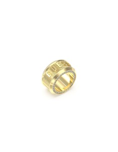 Ladies' Ring Guess JUMR05016JWYG62 22 Golden