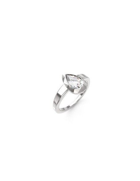 Ladies' Ring Guess JUBR05248JWRH56 16 Silver