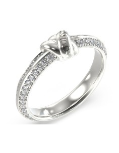 Ladies' Ring Guess JUBR04057JWRH56 Silver 16