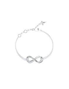 Ladies' Bracelet Guess JUBB05050JWRHS Silver