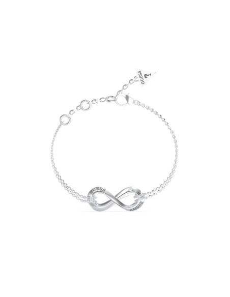Ladies' Bracelet Guess JUBB05050JWRHS Silver