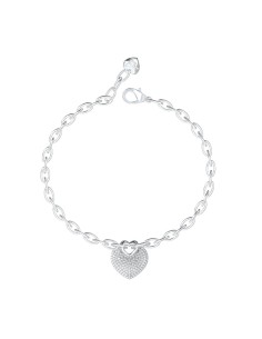 Ladies' Bracelet Guess JUBB05214JWRHS Silver