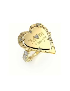 Ladies' Ring Guess JUBR04050JWYG54 Golden