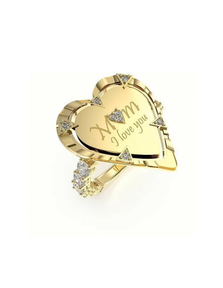 Ladies' Ring Guess JUBR04050JWYG54 Golden