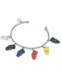 Ladies'Bracelet Miss Sixty COLORFULL SKULLS