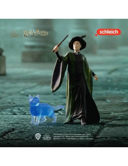 Figure Harry Potter Sleich 42682 Professor McGonagall and her Patronus