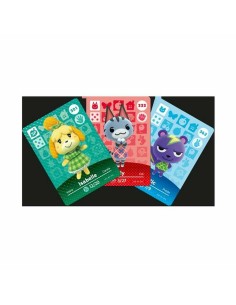 Interactive Toy Nintendo amiibo Animal Crossing Cards - Series 4 Pack 3 Pieces 3 Units