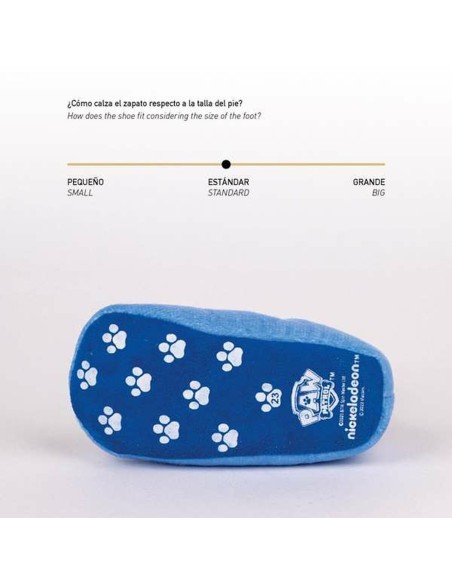 House Slippers The Paw Patrol Blue