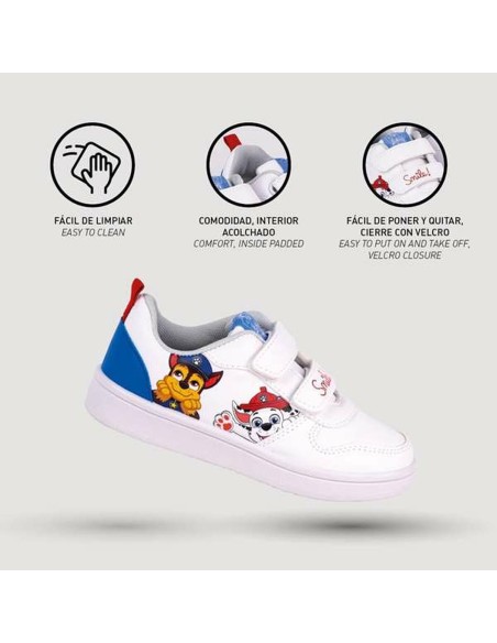 Sports Shoes for Kids The Paw Patrol White