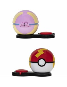 Playset Pokémon Poke Ball surprise attack Pikachu vs Arcko 6 Pieces 2