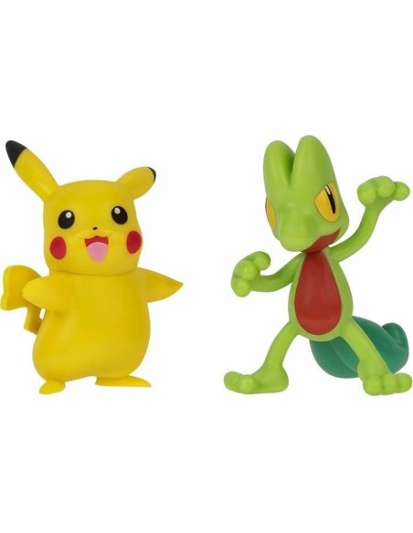Playset Pokémon Poke Ball surprise attack Pikachu vs Arcko 6 Pieces