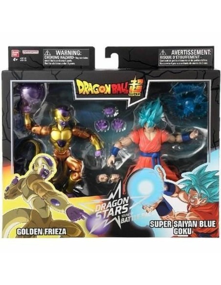 Action Figures Dragon Ball Super Dragon Stars: Golden Frieza vs Super Saiyan Blue Goku 17 cm