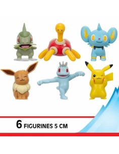 Set of Figures Pokémon JW3614 5 cm 6 Pieces 2