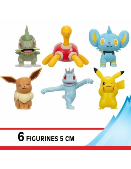 Set of Figures Pokémon JW3614 5 cm 6 Pieces