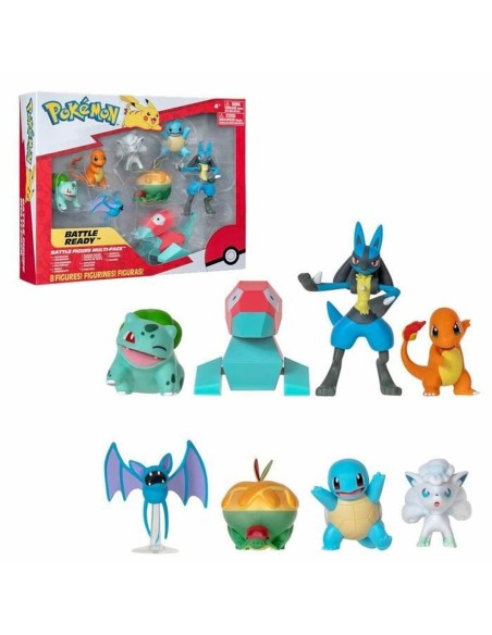 Set of Figures Pokémon JW3063 8 Pieces