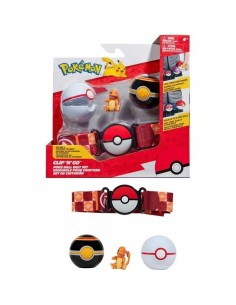 Set of Figures Pokémon Clip 'N' Go - Charmander 5 cm 5 Pieces