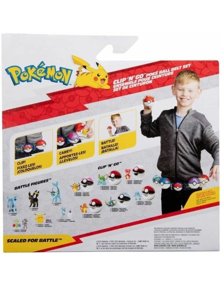 Set of Figures Pokémon Clip 'N' Go - Charmander 5 cm 5 Pieces