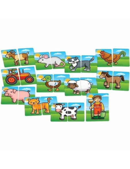 Educational Game Orchard Farmyard Heads & Tails (FR)