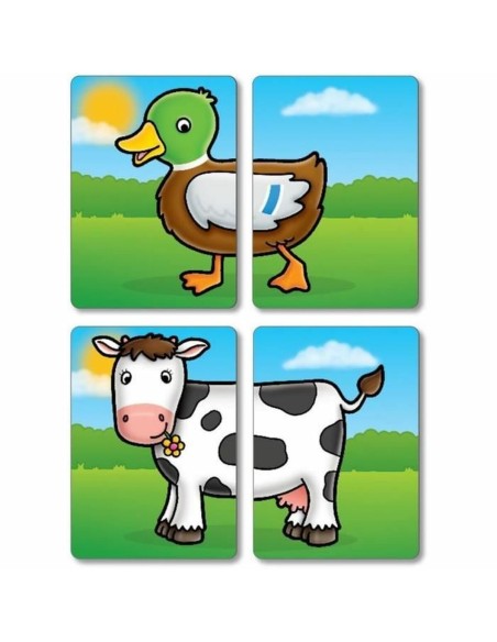 Educational Game Orchard Farmyard Heads & Tails (FR)