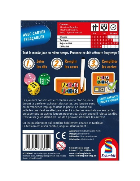 Board game Schmidt Spiele Donnant Donnant (FR)
