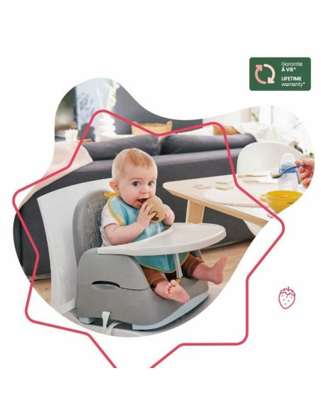 Highchair Badabulle Sitzerhöhung 15 kg White/Grey