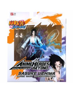 Action Figure Naruto Shippuden Bandai Anime Heroes Beyond: Sasuke Uchiha 17 cm