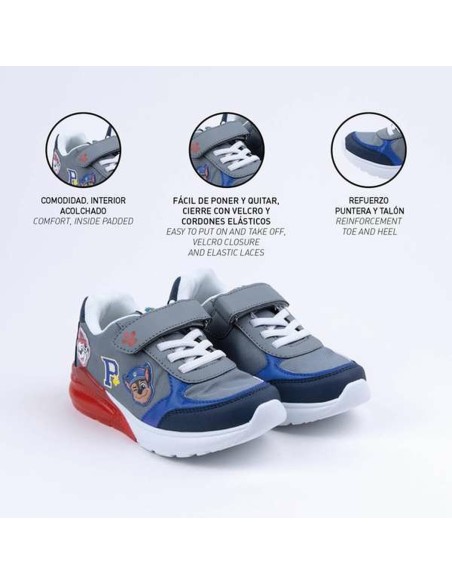 Sports Shoes for Kids The Paw Patrol Light grey