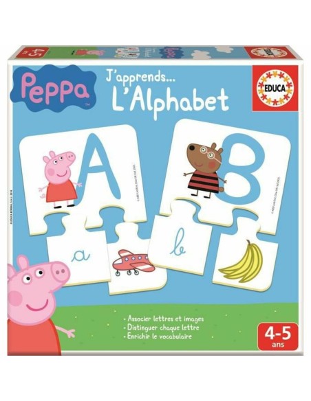 Educational Game Educa PEPPA PIG Abc (FR) Multicolour (1 Piece)