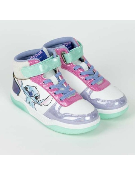 Sports Shoes for Kids Stitch White