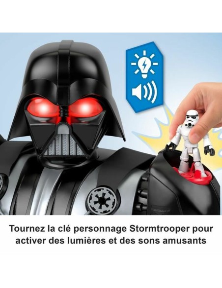 Action Figure Fisher Price Robot Darth Vader