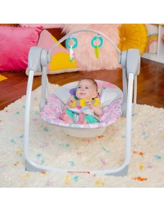 Baby Hammock Bright Starts Pink Paradise Pink 2