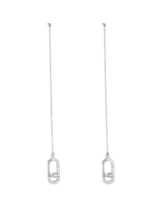 Ladies' Earrings LIU JO LJ1802 Silver