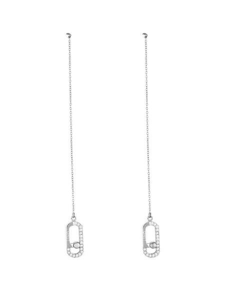 Ladies' Earrings LIU JO LJ1802 Silver