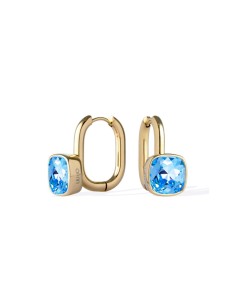 Ladies' Earrings LIU JO LJ2890 Golden Blue
