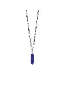 Ladies' Pendant LIU JO MLJ597 Silver Blue
