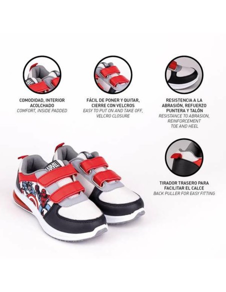 Sports Shoes for Kids The Avengers Black