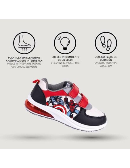 Sports Shoes for Kids The Avengers Black
