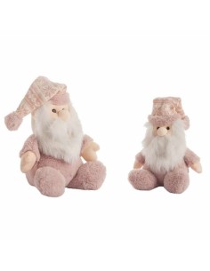 Fluffy toy 46920 Pink Father Christmas (28 cm)
