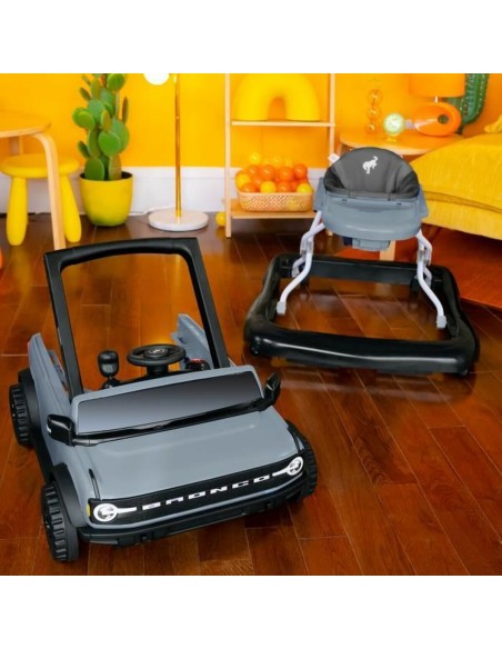 Wheeled walking frame Bright Starts Ford Bronco Blue Black Grey