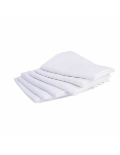 Muslin Domiva White 6 Units 70 x 70 cm