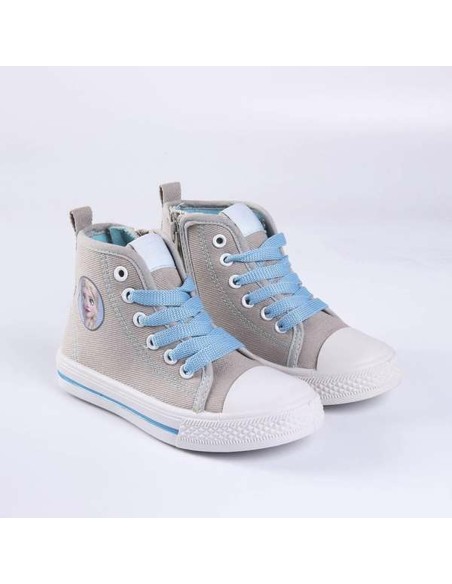 Kids Casual Boots Frozen Grey
